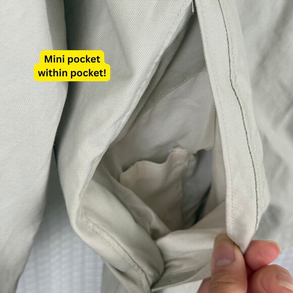 Men's GAP Vintage-Style Golf Dad Harrington Jacket '80s Bomber Stone/Khaki - XL - Picture 2 of 11